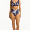 Aloha Cross Front Multifit Bra Top