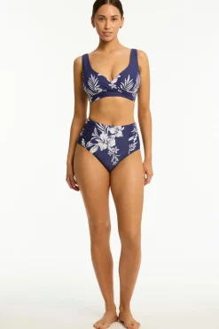 Aloha Cross Front Multifit Bra Top