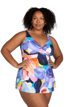 Art A La Rue Delacroix Swim Dress