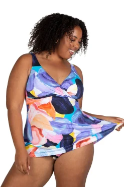 Art A La Rue Delacroix Swim Dress