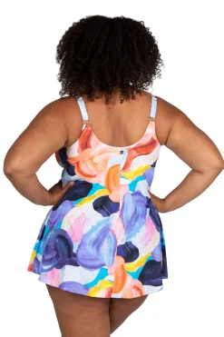 Art A La Rue Delacroix Swim Dress