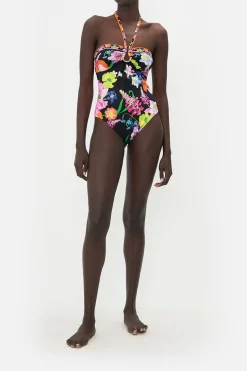 Away with the Fairies Bandeau One Piece w Ring Trim