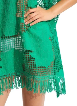 Beach Edit Mesh Kaftan