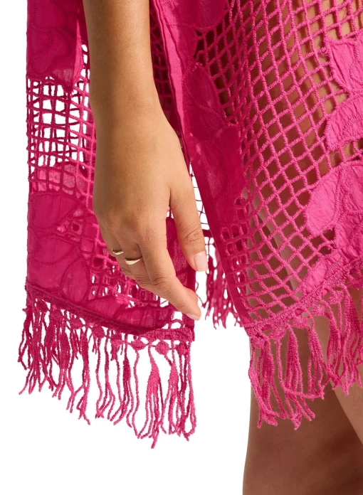 Beach Edit Mesh Kaftan