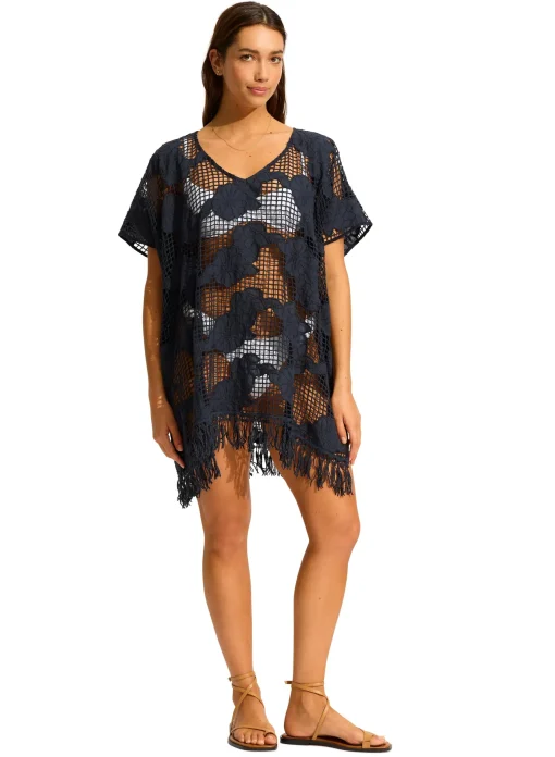 Beach Edit Mesh Kaftan