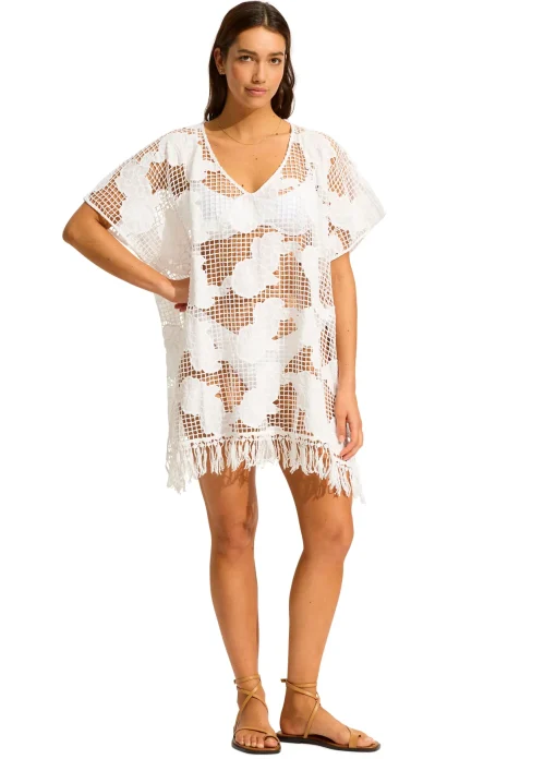 Beach Edit Mesh Kaftan