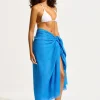 Beach Edit Textured Cotton Beach Wrap