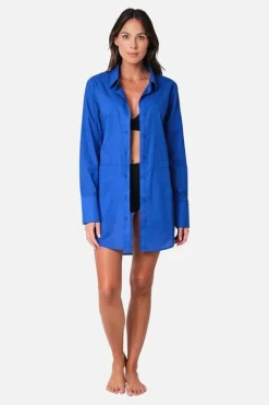 Beach Shirt Dress