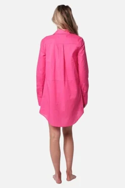 Beach Shirt Dress