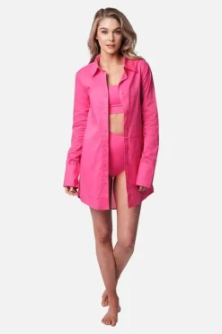 Beach Shirt Dress