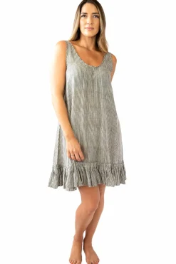 Bella Beach Dress Stripes