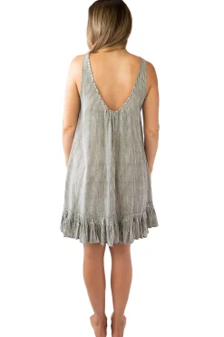 Bella Beach Dress Stripes