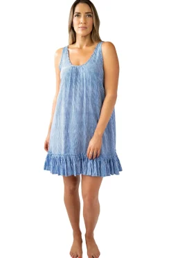Bella Beach Dress Stripes