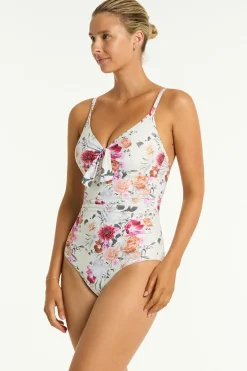 Belle Tie Front DD/E Cup One Piece