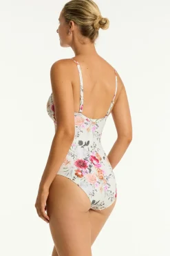 Belle Tie Front DD/E Cup One Piece