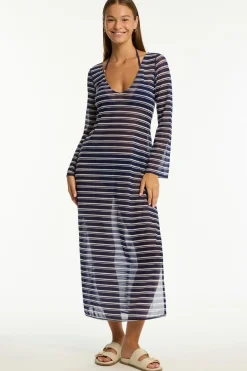 Biarritz Mesh Long Dress