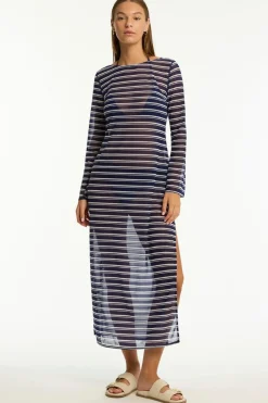 Biarritz Mesh Long Dress
