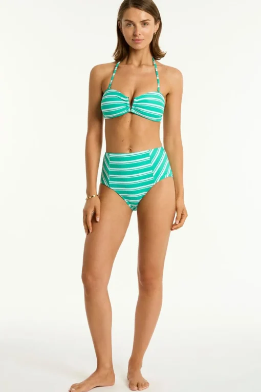 Biarritz Panelled High Waist Pant