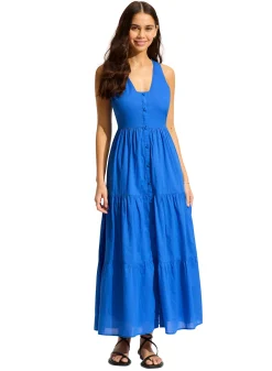 Button Down Maxi Dress