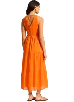 Button Down Maxi Dress