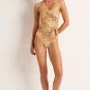 Casa Scarf Tie Bandeau One Piece