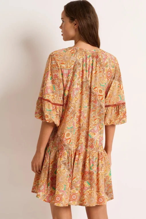 Casa Short Sleeve Shirt Dress