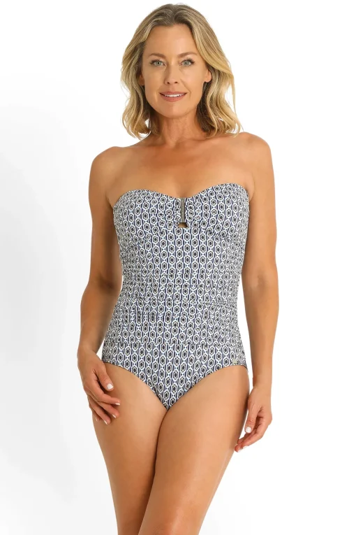 Chains Bar Bandeau One Piece