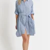 Chains Button Through Dress