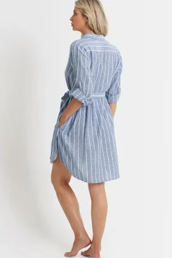 Chains Button Through Dress