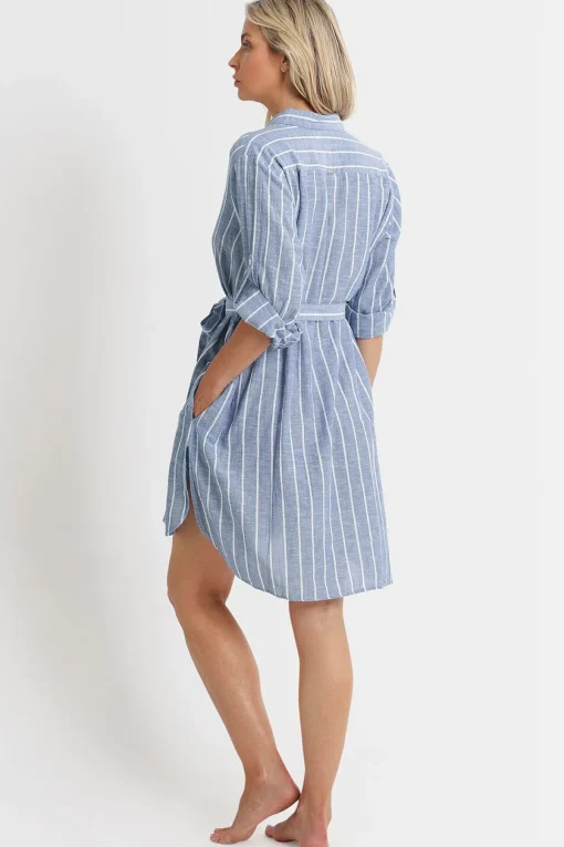Chains Button Through Dress