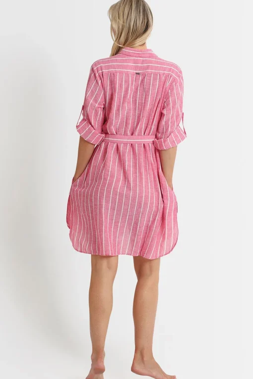 Chains Button Through Dress