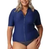 Chlorine Resistant Short Sleeve Rashie