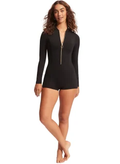 Collective Boyleg Zip Front Surfsuit