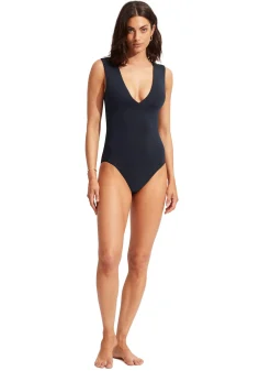 Collective V Neck One Piece