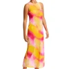 Colour Crush Mesh Midi Cover Up