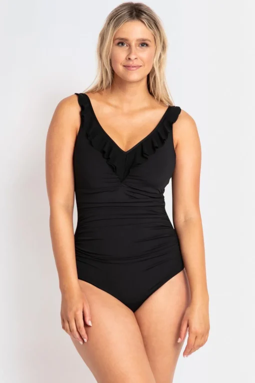 Cosmopolitan DD/E Mesh Frill One Piece