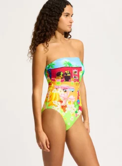 Cuba Bandeau One Piece