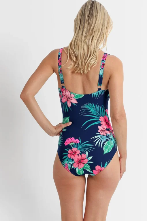 Eden East DD/E Mesh Frill One Piece