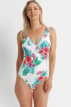 Eden East Mesh Frill One Piece