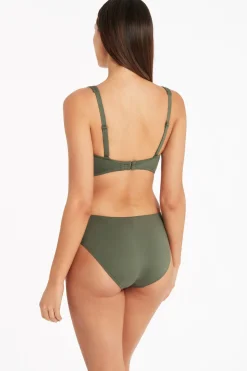 Essentials Cross Front Multifit Bra Top