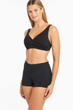 Essentials Cross Front Multifit Bra Top