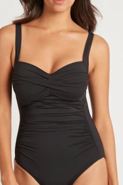 Essentials Twist Front Multifit One Piece