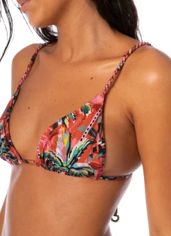 Flame Palms UpBraid Triangle Top