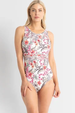 Hamilton Mesh High Neck Mastectomy One Piece