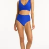 Honeycomb Cross Front Multifit Top