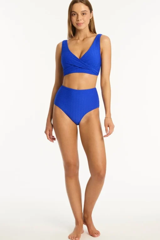 Honeycomb Cross Front Multifit Top