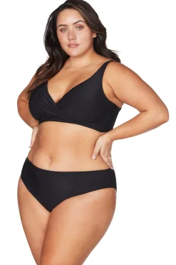 Hues Monet Curve Fit Mide Rise Swim Pant