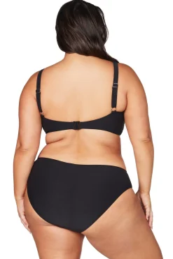 Hues Monet Curve Fit Mide Rise Swim Pant