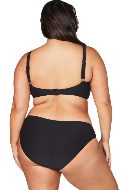 Hues Monet Curve Fit Mide Rise Swim Pant