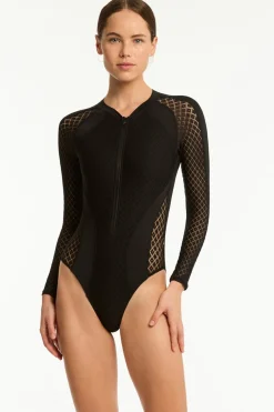 India Hicks Lace Surf Suit